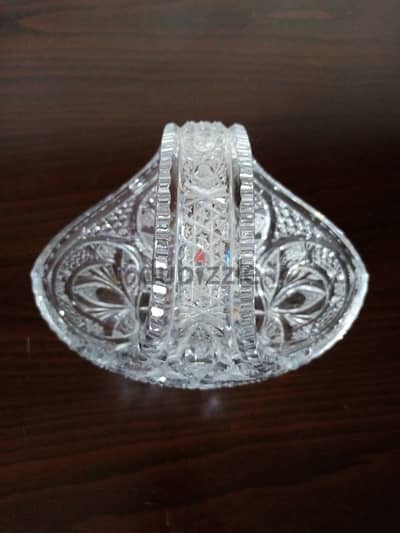 Crystal vintage basket