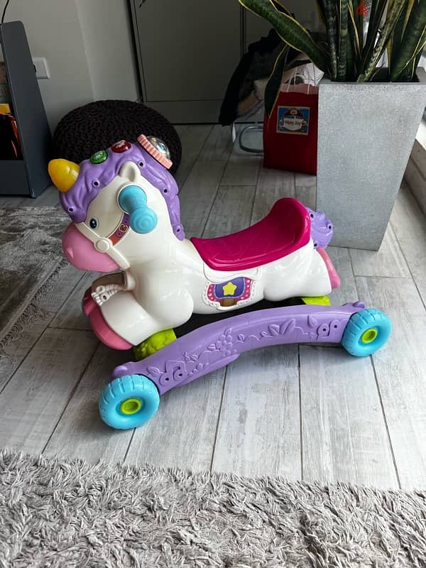 VTech Prance and Rock Learning Unicorn, Multicolor 2