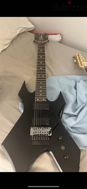 B. C. Rich N7 series 7-string Warlock guitar 5