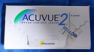 Box Contact Lense Acuvue2  -5.5 عدسات جديدة 0