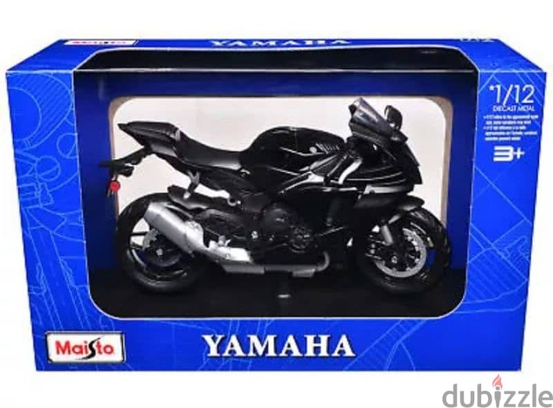 Yamaha YZF-R diecast motorcycle model 1:12 2