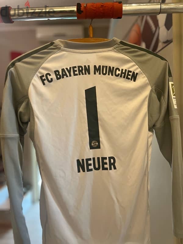 bayern 2018/19 gk kit neuer kids 12y original football kit 1