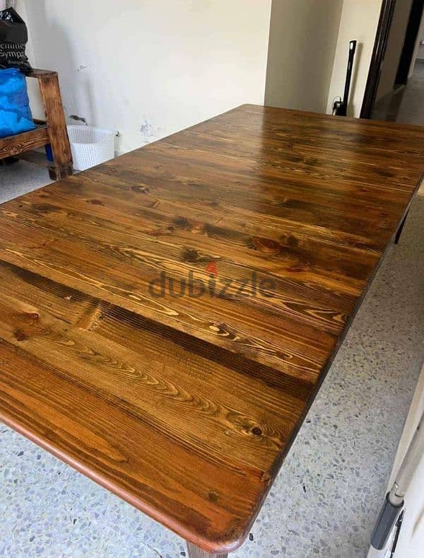 Coffee table for sale - طاولة خشب للبيع 1