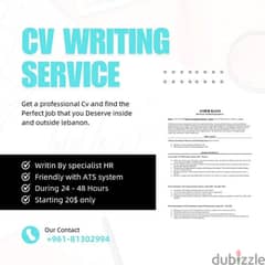 CV writing service 0