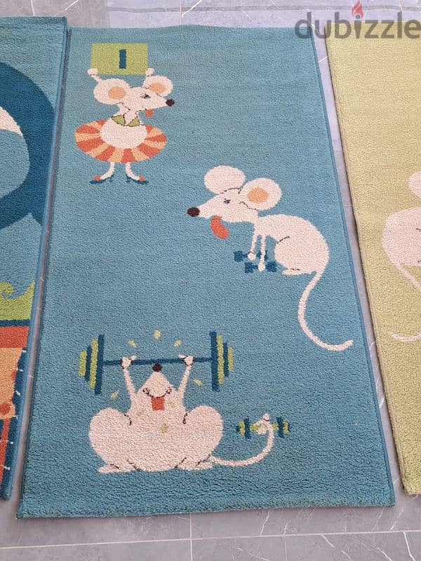 3 colourful carpets for kids badroom 2