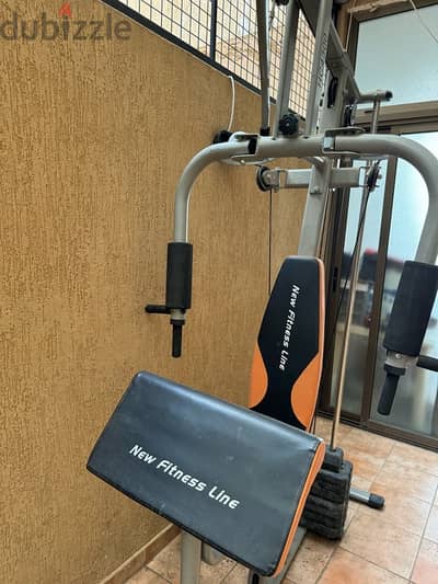 fitness home gym like new