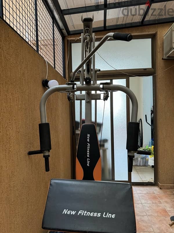 fitness home gym like new 1