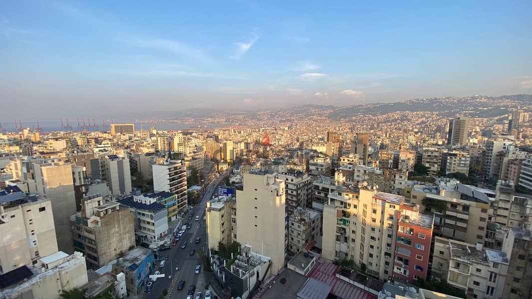 Apartment for sale in Saydeh Achrafieh/ Terrace/ View 2