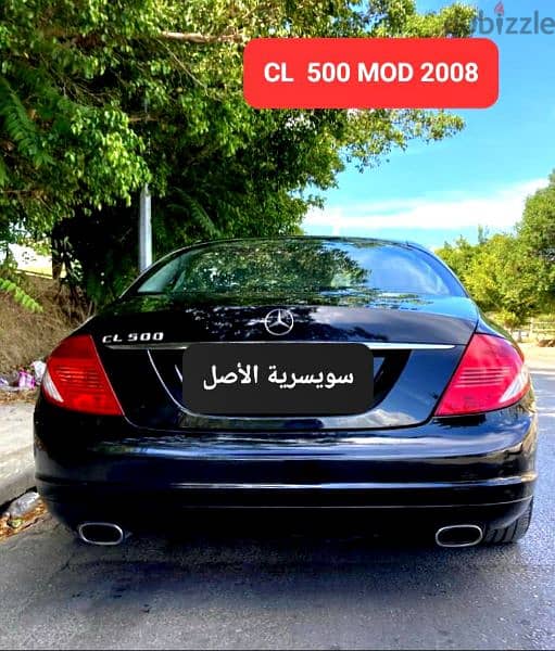 CL 500 Mercedes-Benz CL-Class 2008 2