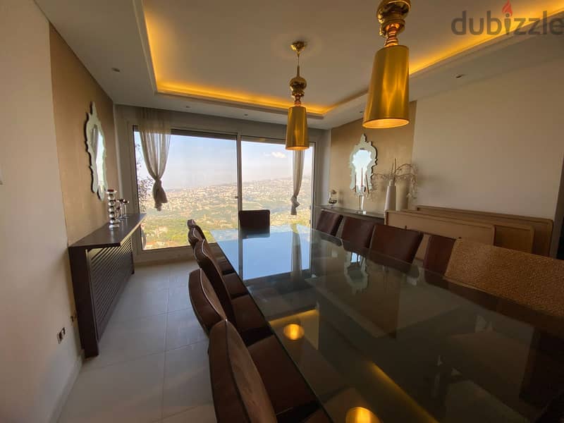 Villa for sale in Bikfaya/ Amazing view/ Garden/ Pool/ Furnished 8