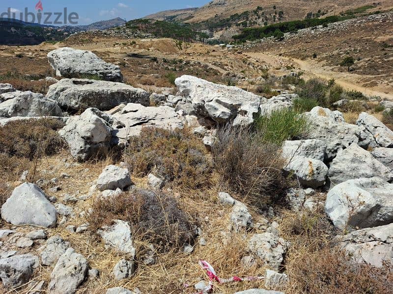 land for sale in baroukارض للبيع في الباروك ١٥$/م 1