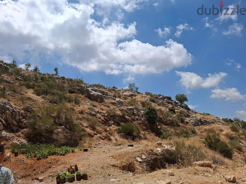 land for sale in baroukارض للبيع في الباروك ١٥$/م 2