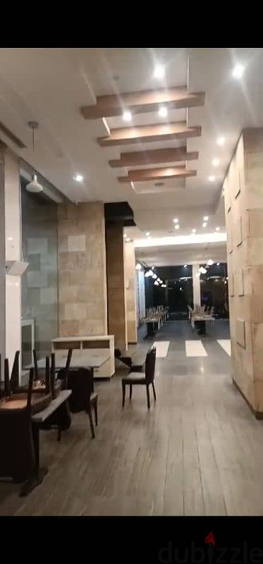 restaurant for rent in tripoliمطعم للايجار في طرابلس ٨٠،٠٠٠$/سنوي 1