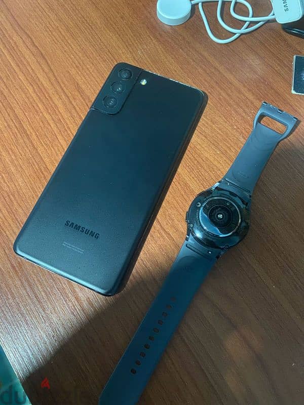 s21 plus + watch serie 5 Samsung original 2