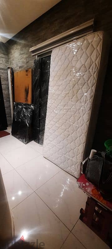 2 bads with mattress تختين مع فرشة جداد 2