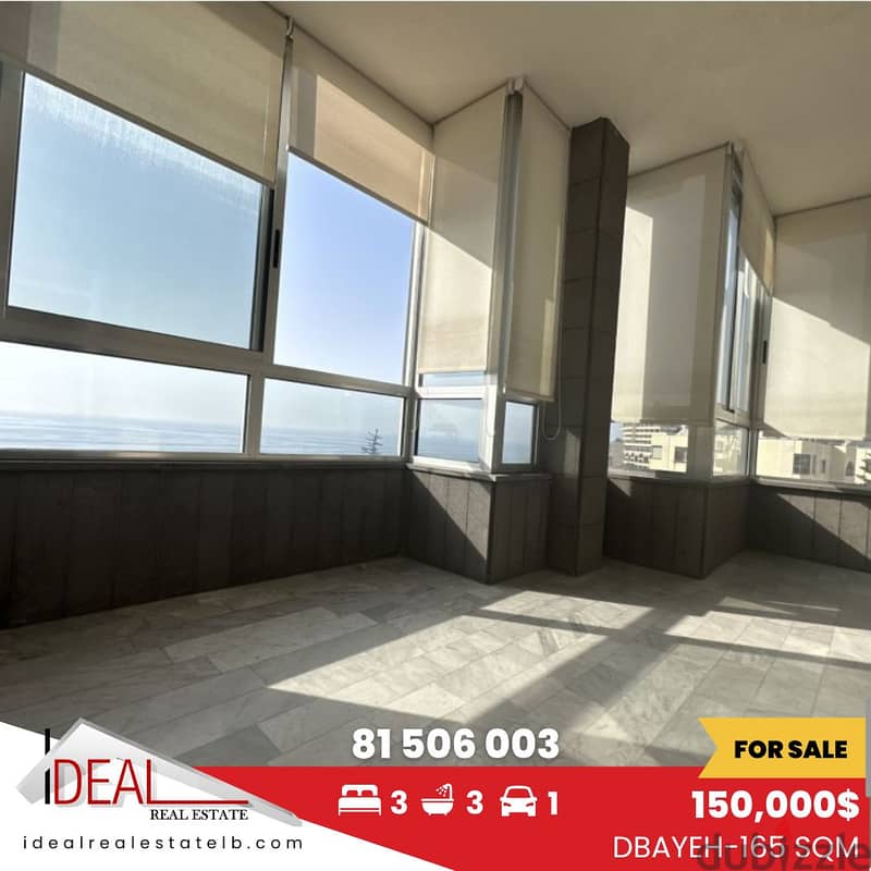 165 sqm Apartment for sale in Dbayeh  REF#EA15232 0