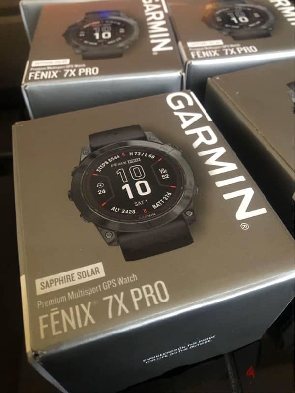 Garmin Fenix 7X pro Sapphire Solar 2