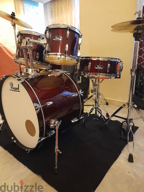 Pearl drumset 1