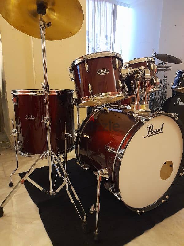 Pearl drumset 2