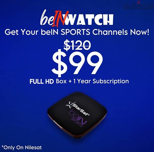 FULL HD RECEIVER + ALL BEIN SPORTS CHANNELS 2