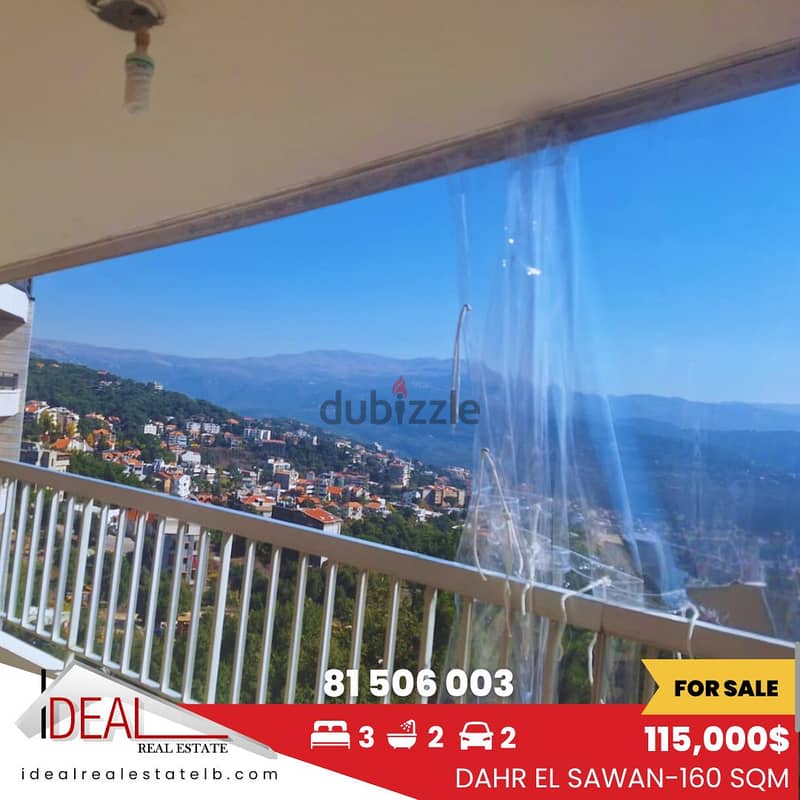 160 sqm Apartment for sale in Dahr el sawan REF#PA124 0