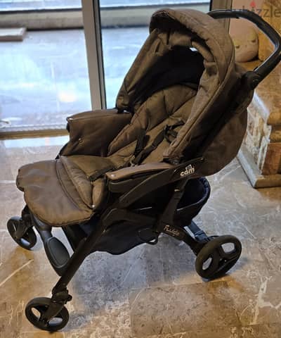 Cam - Fluido Easy Travel System (Stroller + Carseat + Carry Cot)