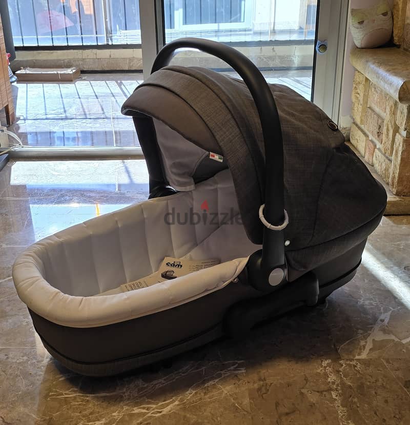 Cam - Fluido Easy Travel System (Stroller + Carseat + Carry Cot) 8