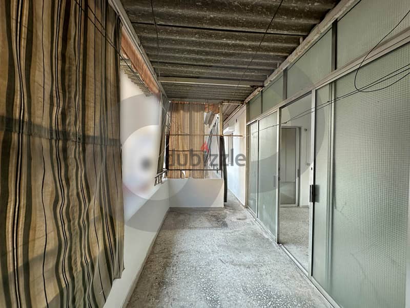 Terrace, spacious, beirut,Borj Abi Haidar/ برج أبي حيدر REF#NT114447 1