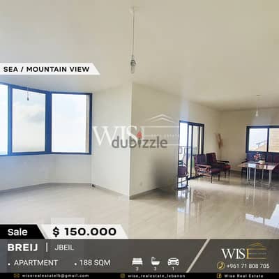  188 SQM Apartment for SALE in Breij-Jbeil!