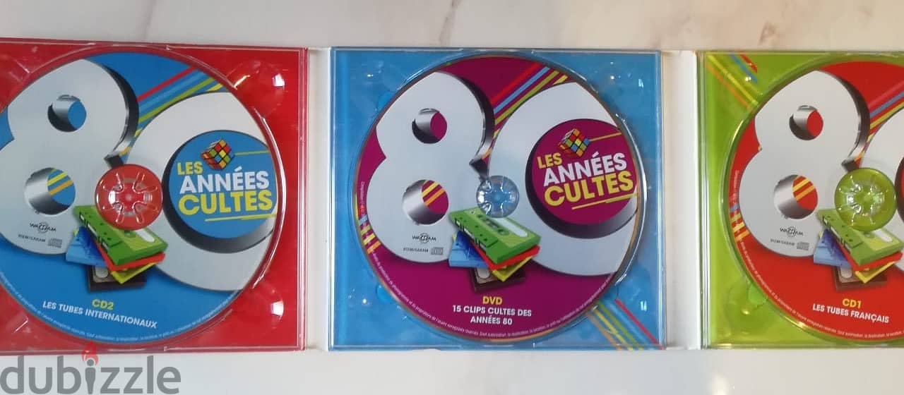 1980s Les annees cultes 4 CDs 1 DVD 1