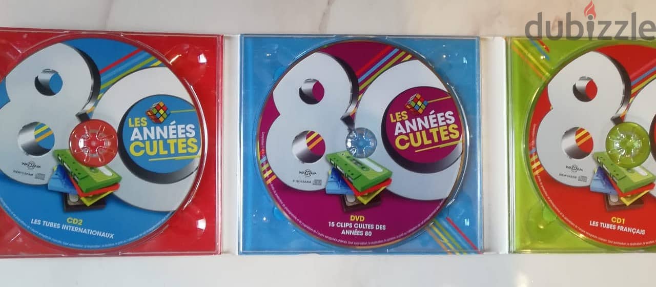 1980s Les annees cultes 4 CDs 1 DVD 2