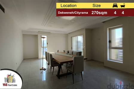 Dekweneh/cityrama 270m2 | High End | New | Prime Location | AA RO |