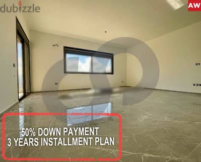 50% Down payment -Installment plan-Mar moussa/مار موسى REF#AW114454