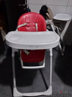 peg perego high chair Italian brand like new 0