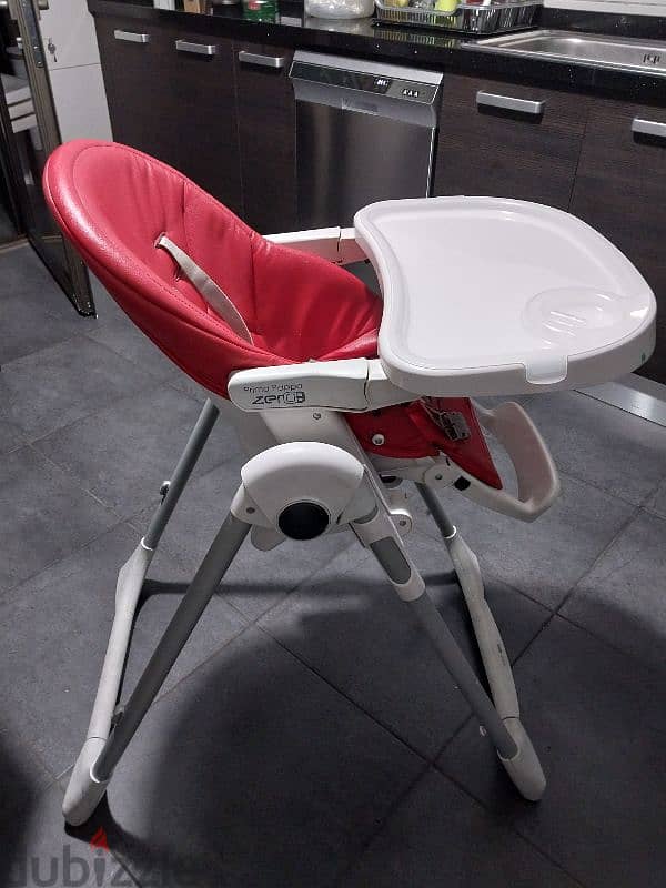 peg perego high chair Italian brand like new 1