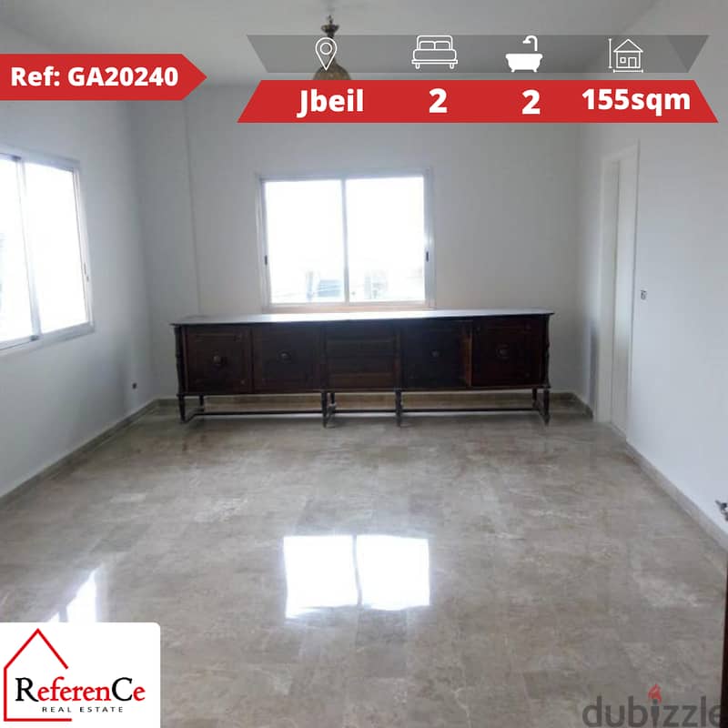 Apartment for sale in Jbeil شقة للبيع في جبيل 0