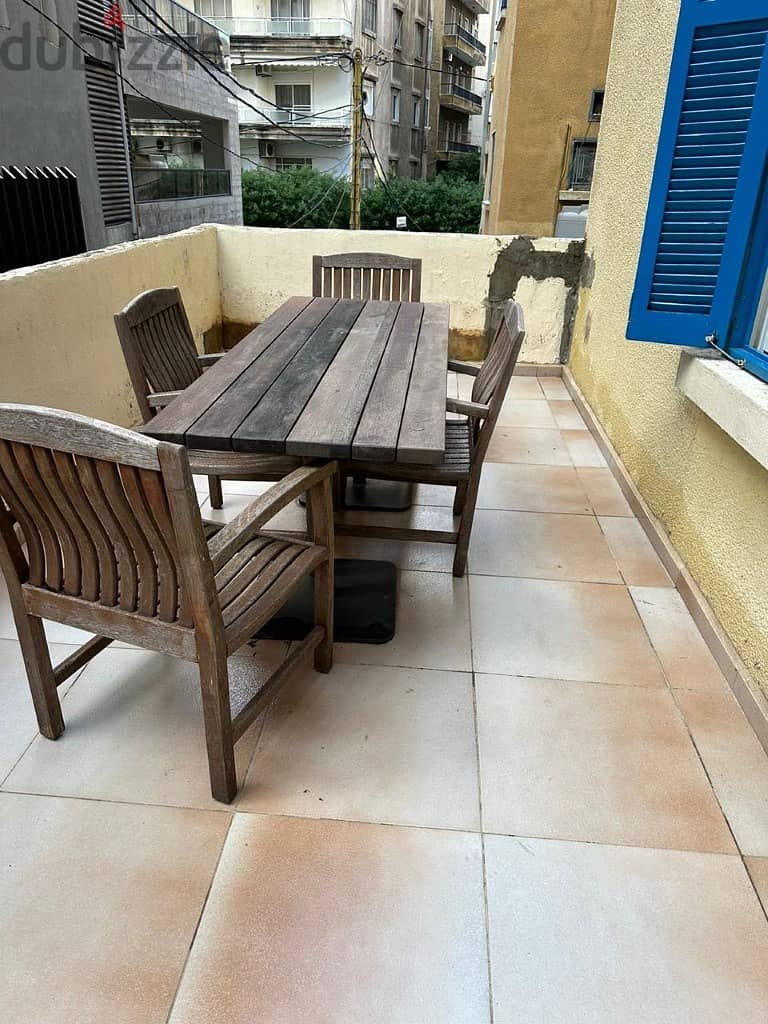 100 Sqm | Fully furnished apartment for rent in Ashrafieh 1