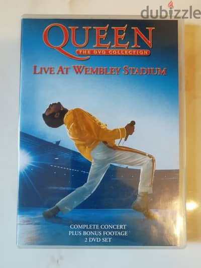 Queen "Live at Wembley stadium" complete concert plus bonus materials