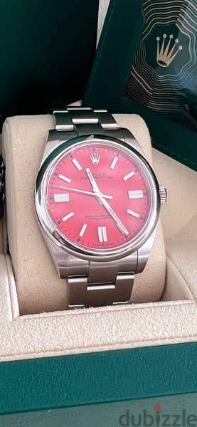 Rolex Coral Red 41mm