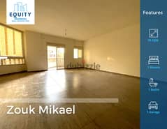 70SQM Apartment For Sale In Zouk Mikaelشقة للبيع في زوق مكايل#RK111126 0