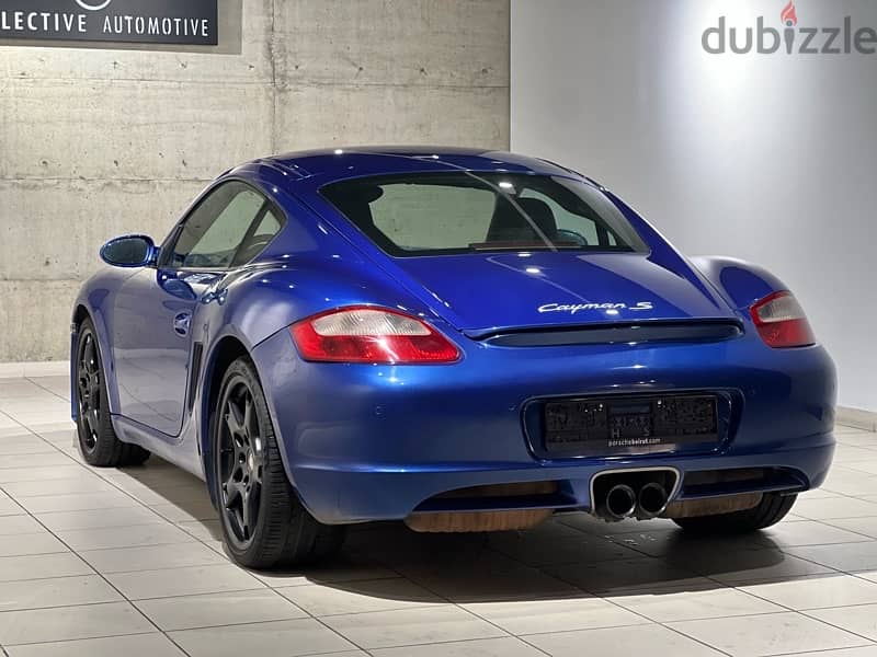 Porsche Cayman S Electric Blue very clean 1