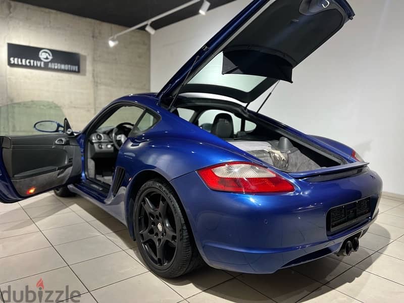 Porsche Cayman S Electric Blue very clean 2