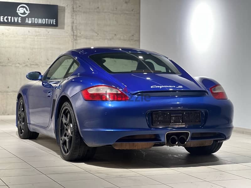 Porsche Cayman S Electric Blue very clean 4