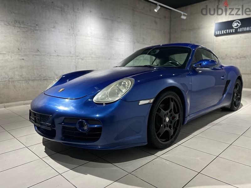 Porsche Cayman S Electric Blue very clean 12