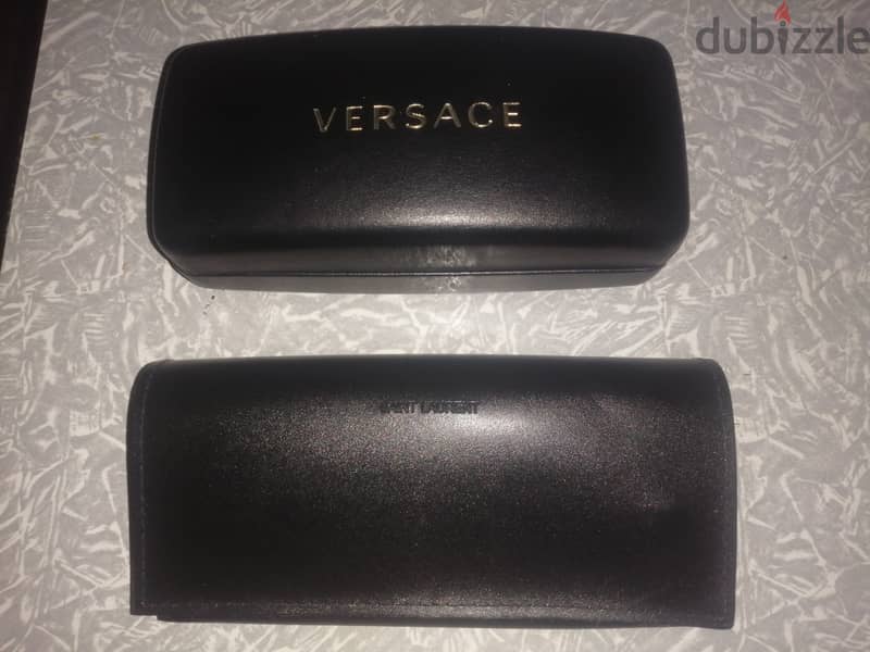 Versace, SAINT LAURENT & Ray Ban Original Glasses Case 2