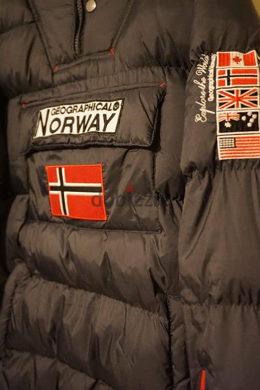 Men Puffer Down Jacket Geographical Norway 2