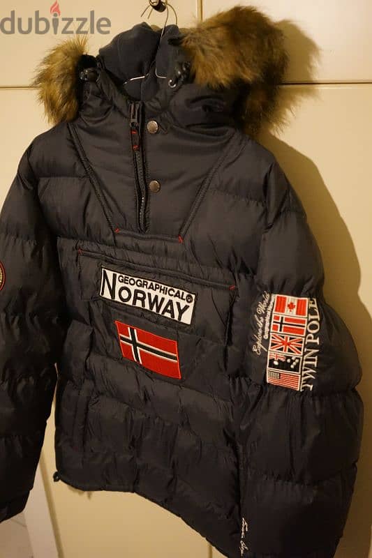 Men Puffer Down Jacket Geographical Norway 3