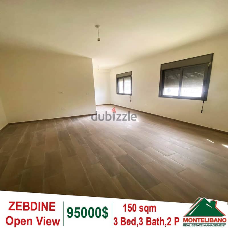 Brand New Apartment for sale in Zebdine with open Sea &Mountains View 3