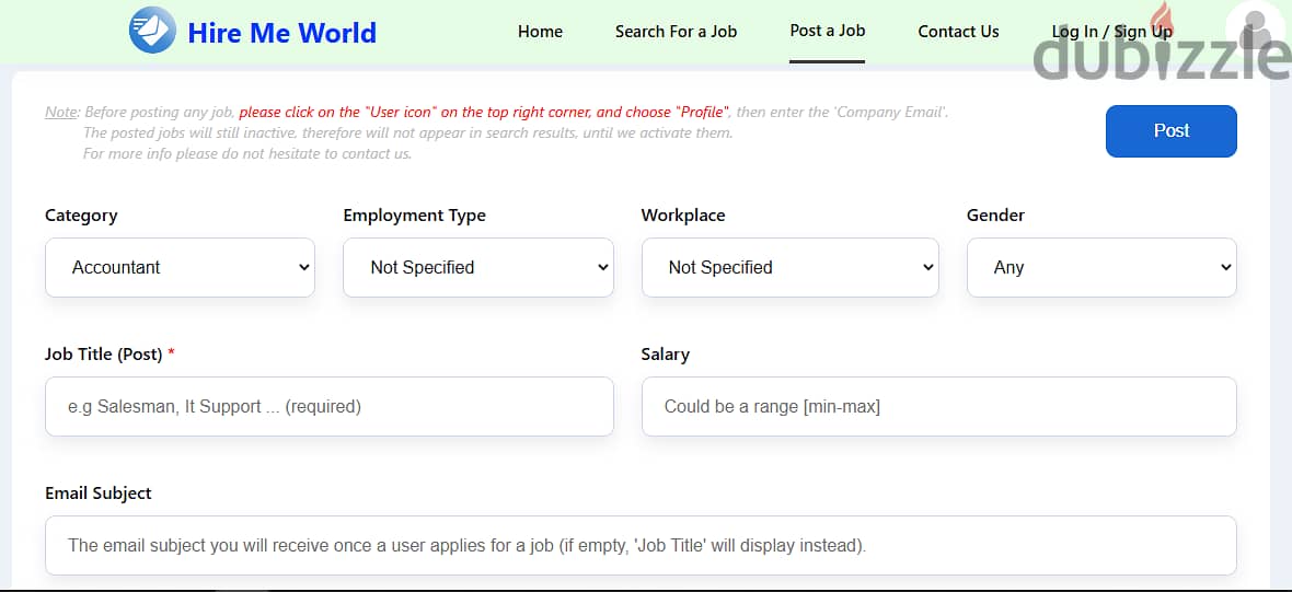 Apply or Post Jobs 2