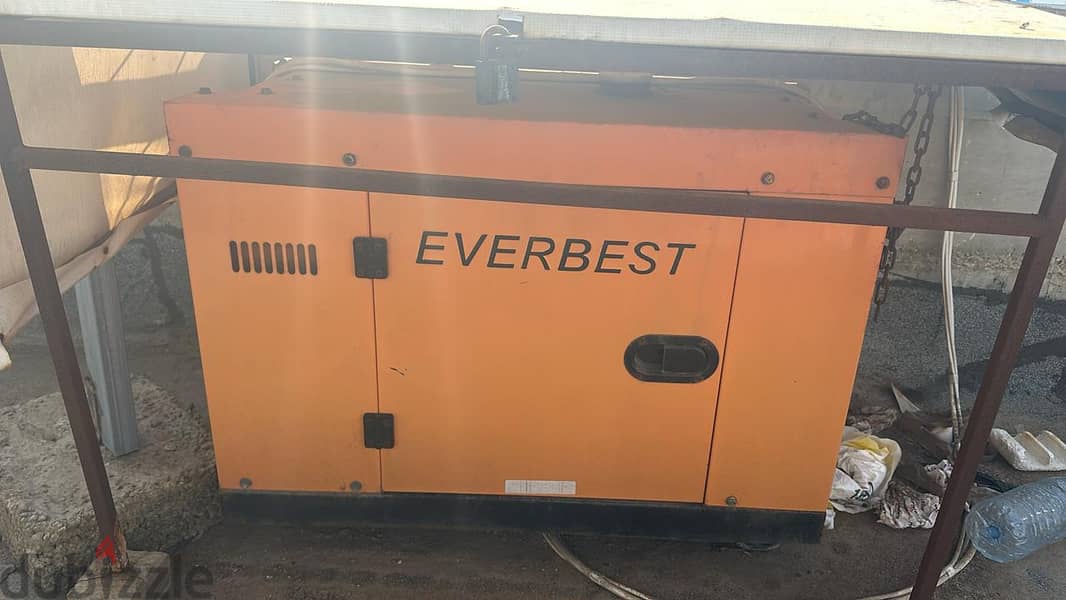 Everbest 5kVA Diesel-Powered Electric Generator 0